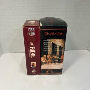 The Bible VHS - and the life of Christ